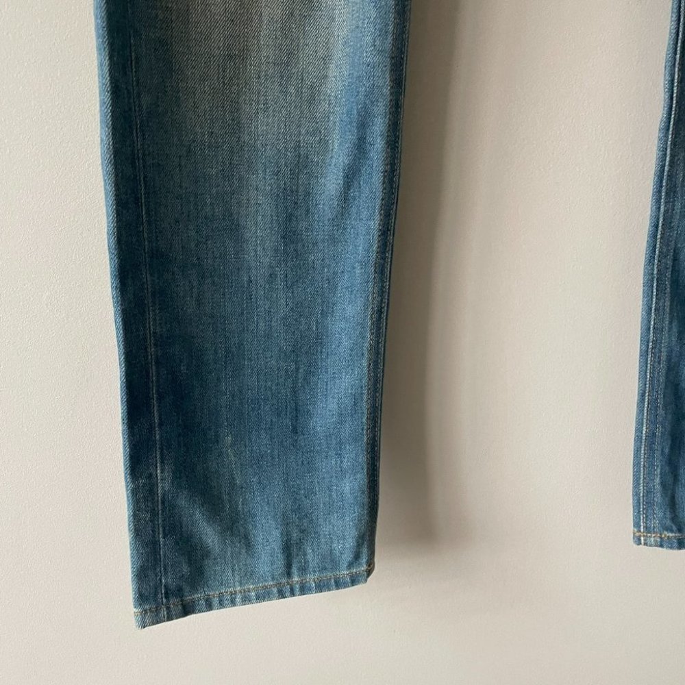 rag & bone Blue Straight Leg Jeans - Picture 10 of 10